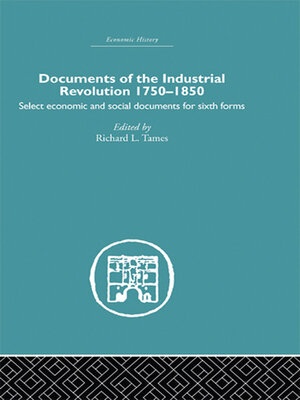cover image of Documents of the Industrial Revolution 1750-1850